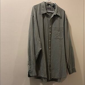 Gant Green Oxford Button-Up Shirt - men’s 3XLT - 100% cotton - great condition